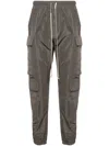 Rick Owens Mastodon Megacargo Tapered Trousers In Brown