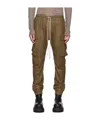Rick Owens Mastodon Megacargo Trousers In Green