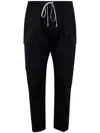 Rick Owens Mastodon Megacargo Trousers In Schwarz