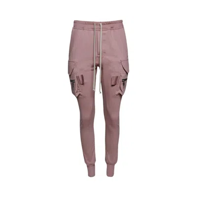 Pre-owned Rick Owens Matsodon Cargo Pants 'dusty Pink' | Women's Size 42