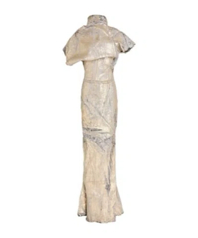 Rick Owens Maxi Dresses In Golden
