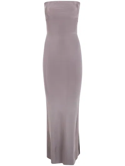 Rick Owens Maxi Skirt In Purple