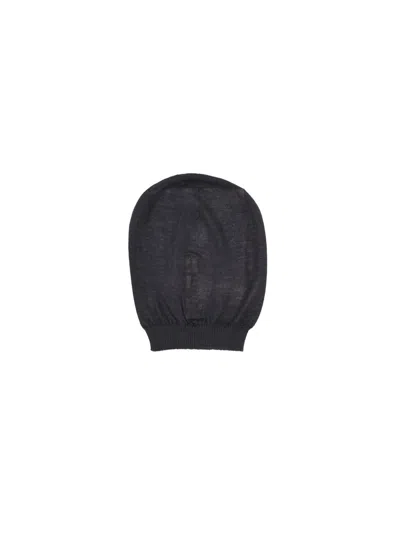 Rick Owens Medium Hat In Black