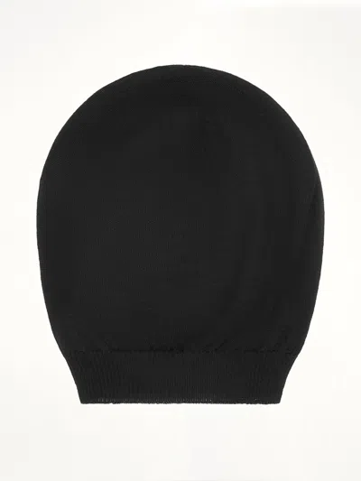 Rick Owens Medium Wool Hat In Black