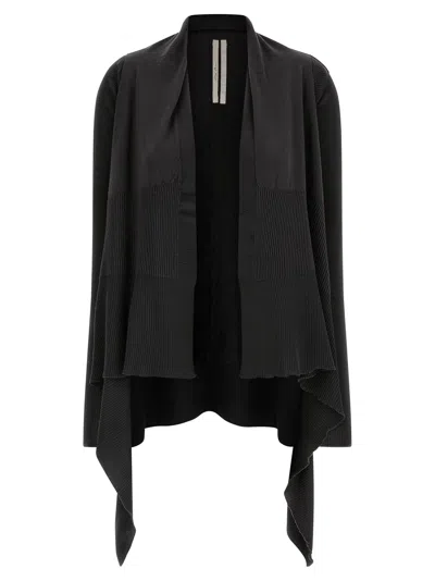 Rick Owens Medium Wrap Cardigan In Black