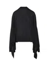 Rick Owens Medium Wrap Cardigan In Black