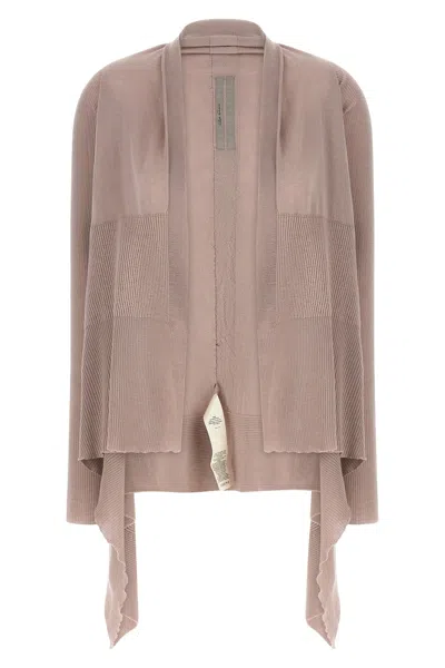 Rick Owens Medium Wrap Cardigan In Pink