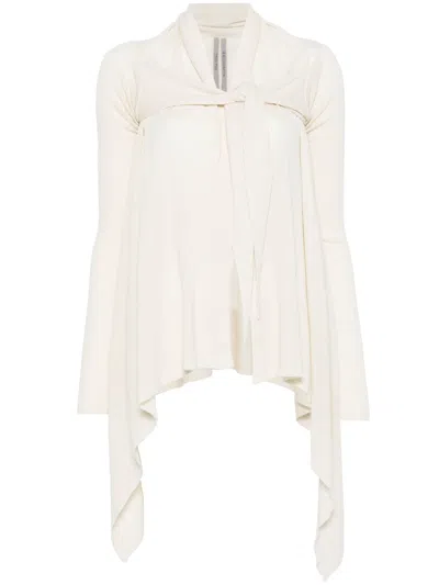 Rick Owens Medium Wrap Shirt In Neutral