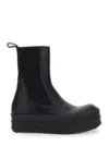 Rick Owens Woman Ankle Boots Black Size 6 Leather In Black