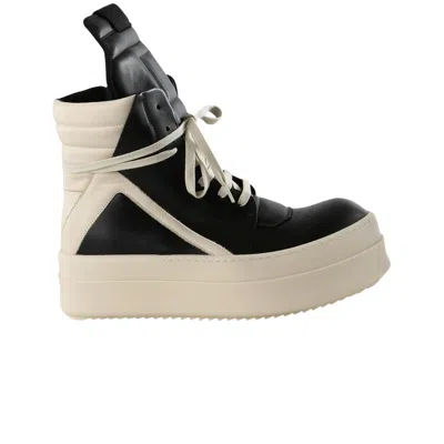Pre-owned Rick Owens Mega Bumper Geobasket 'black Milk' | Men's Size 42