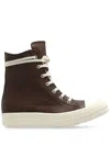 Rick Owens Brown Porterville Sneakers In Brown