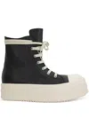 Rick Owens Mega Bumper Lace-up Platform Sneakers In Black