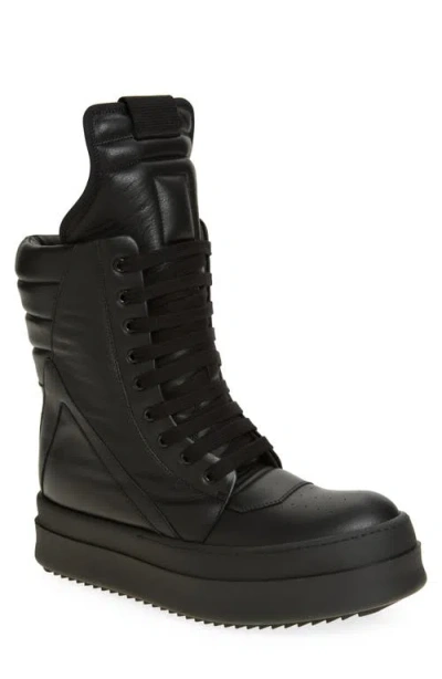 Rick Owens Mega Geobasket High Top Sneaker