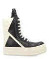 Rick Owens High-top Sneakers Mega Geobasket In Black