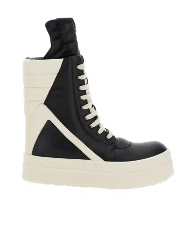 RICK OWENS RICK OWENS HIGH-TOP LACE-UP SNEAKERS