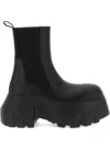 Rick Owens Black Hollywood Beatle Mega Tractor Chelsea Boots