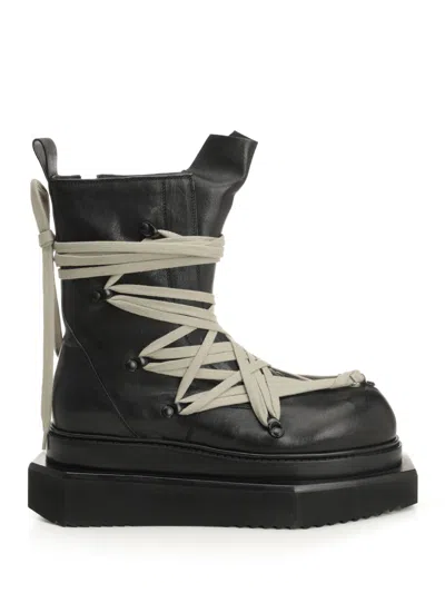 Rick Owens Megalace Turbo Cyclops Boot Boots Black