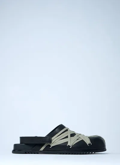 Rick Owens Megalaced Mules In Multi