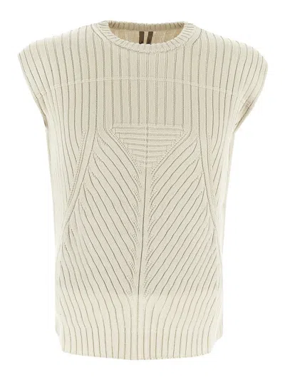 RICK OWENS MEGARIB COTTON KNIT VEST