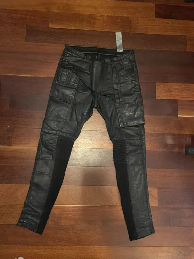Pre-owned Rick Owens Memphis Jeans In Black