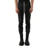 Rick Owens Bauhaus-inspired Cargo Pants With Elastic Waistband In Black