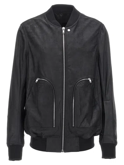 Rick Owens Men 'bauhaus Flight' Bomber Jacket