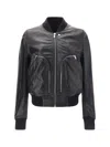 Rick Owens Bauhaus Flight Leather Jacket