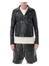 Rick Owens Bauhaus Stooges Leather Jacket In Black