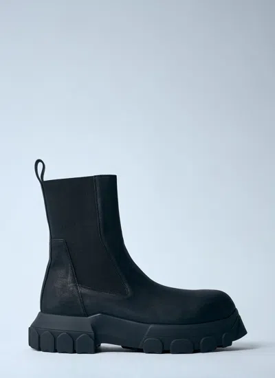 Rick Owens Men Beatle Bozo Tractor Boots