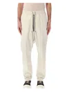 Rick Owens Wide Bela Cotton Pants In Dinge