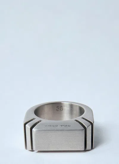 Rick Owens Men Beveled Ring