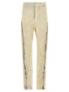 Rick Owens Gold Bolan Banana Jeans