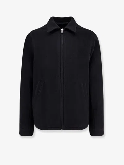 Rick Owens Men Brad Virgin Wool Jacket In Black