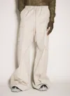 Rick Owens Men Cargobelas Pants In Yellow