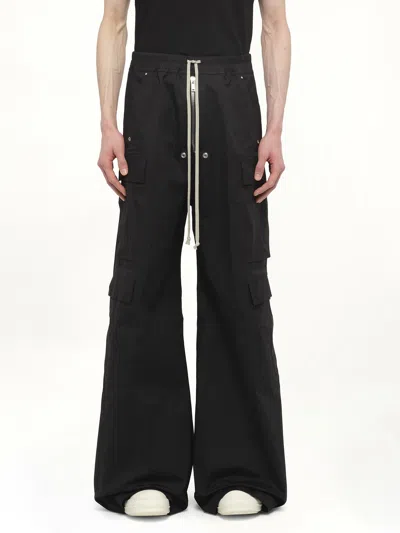 Rick Owens Men's Cargobelas Pants In Black