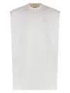 Rick Owens Ribbed Crew Neck Tank Top
