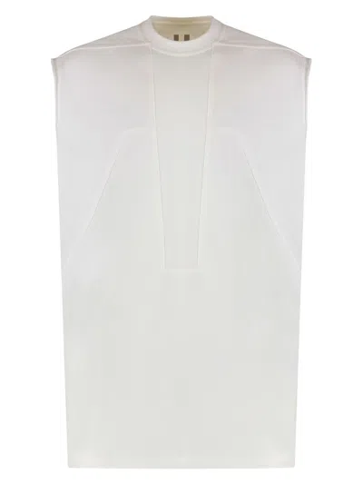RICK OWENS MEN'S COTTON TANK TOP