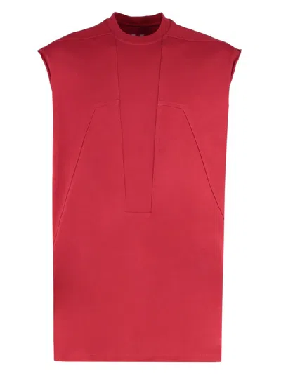 RICK OWENS MEN'S COTTON TANK TOP