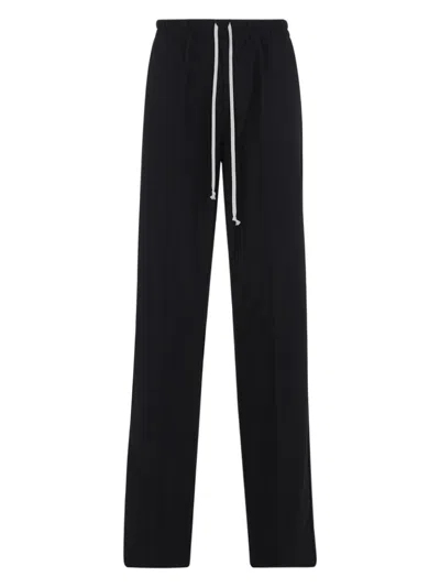 RICK OWENS MEN'S DIETRICH DRAWSTRING TROUSERS