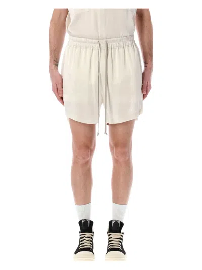 RICK OWENS MEN'S ELASTICIZED WAISTBAND PANTS
