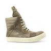 Rick Owens Sneakers High-top Contrast Sole