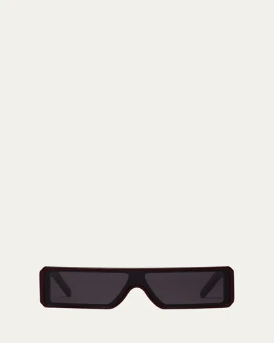 RICK OWENS MEN'S GETHSHADES RECTANGLE SUNGLASSES