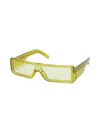 Rick Owens Men's Gethshades Sunglasses In Red