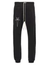 Rick Owens Black Champion Edition Prisoner Drawstring Sweatpants In Black