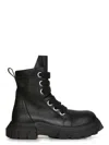 RICK OWENS RICK OWENS MEN JUMBO LACE LACED UP BOZO TRACTOR BOOTS