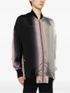 Rick Owens Multicolor Jumbo Peter Flight Bomber Jacket In 100d Lido Degrade