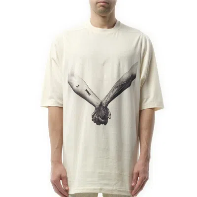 Rick Owens Men's Jumbo Ss "holding Hands" T-shirt