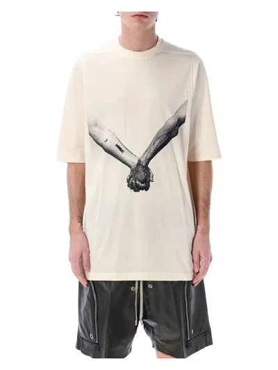RICK OWENS MEN'S JUMBO SS T TOP