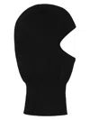 Rick Owens Man Hat Black Size Onesize Virgin Wool In Black