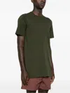 Rick Owens Men Level T-shirt In 75 Forest